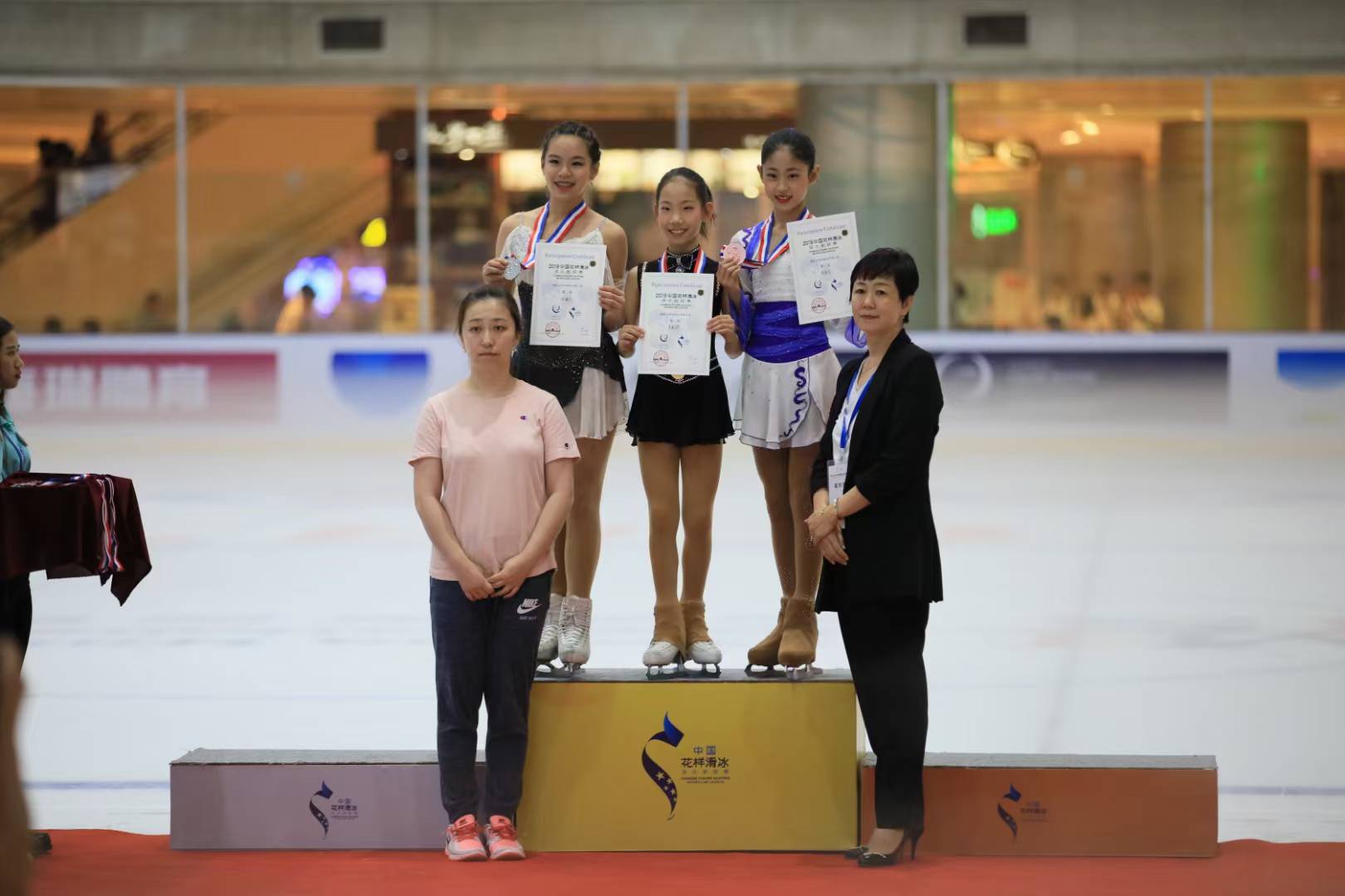 Figure skating practice
